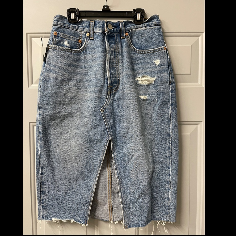 Denim skirt